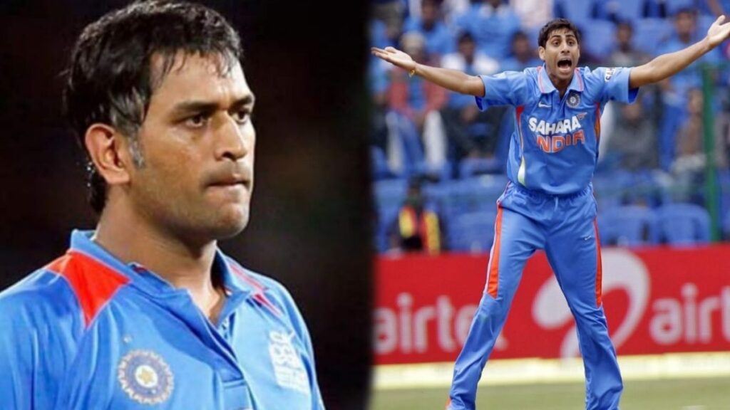 MS Dhoni abused by nehra