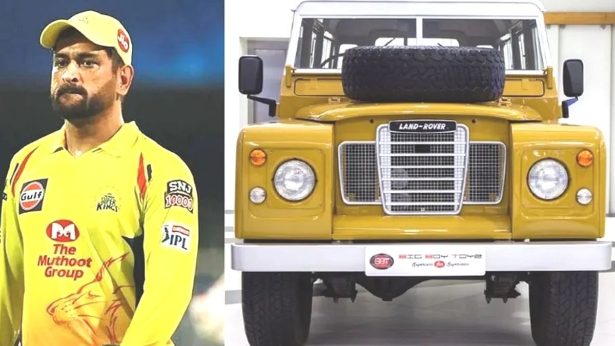 dhoni land rover 3