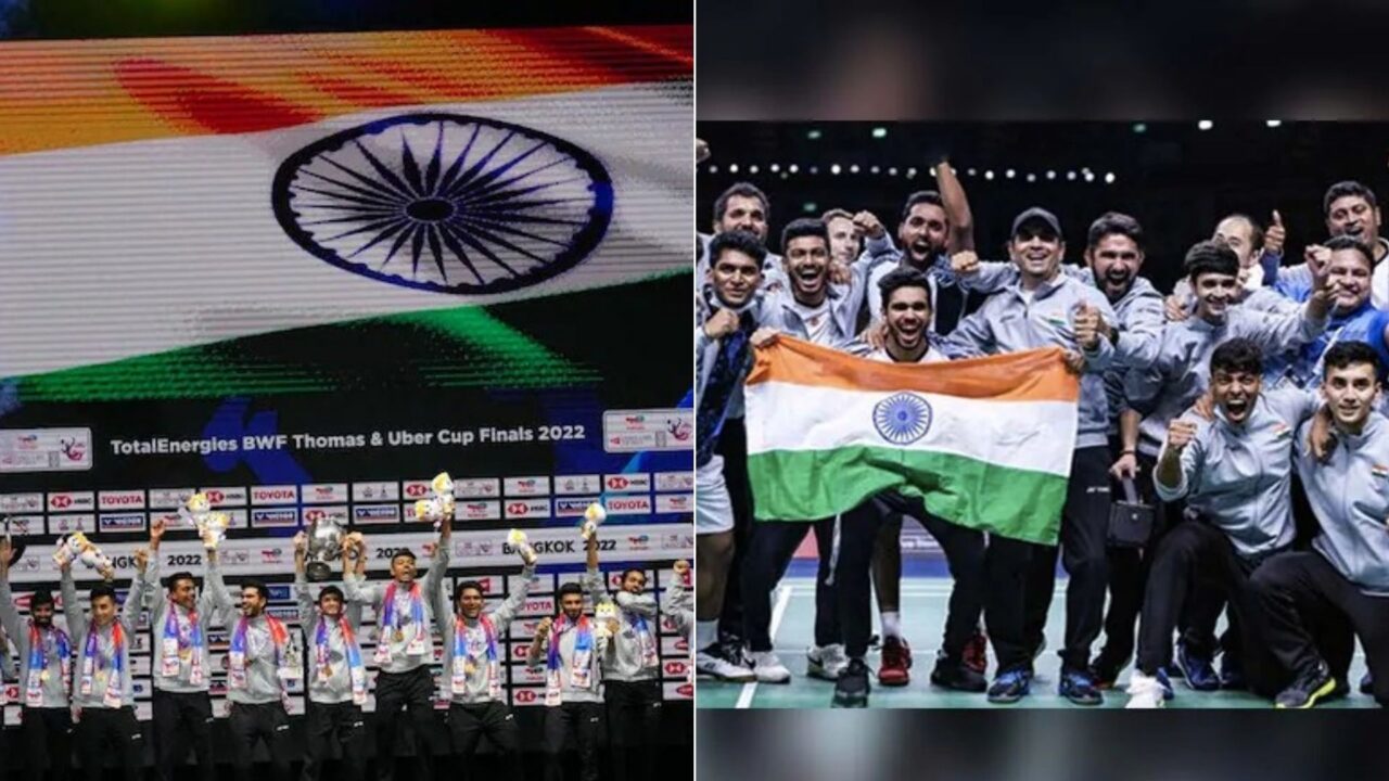 best tournamnet of badminton won by indian team