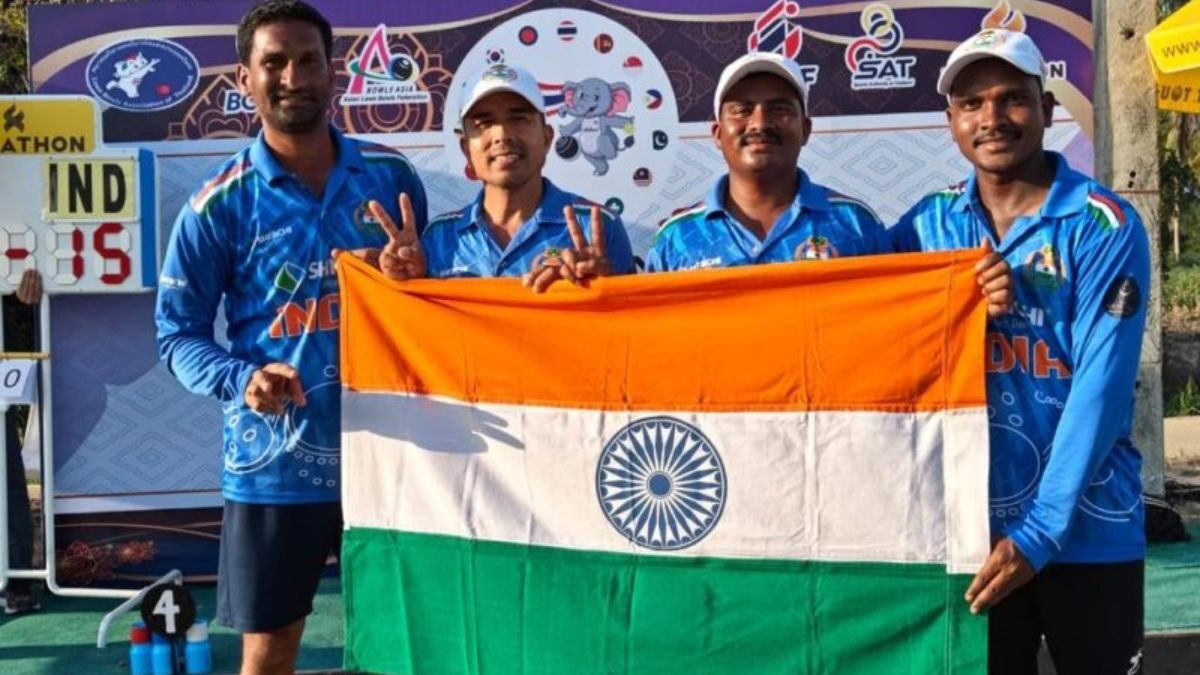 Chandan of Bihar led India to victory in Asian Lawn Bowls